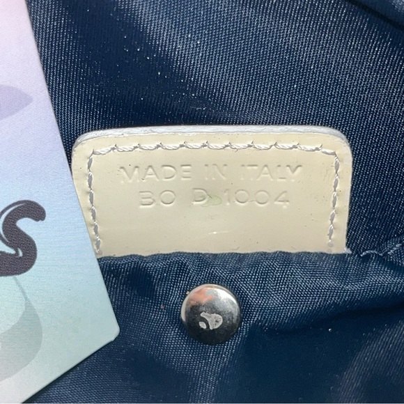 Dior: Blue CD Logo Trotter Crossbody Bag - Picture 17 of 17